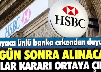 Dünyaca ünlü banka açıkladı: 8 gün sonra alınacak dolar kararı ortaya çıktı