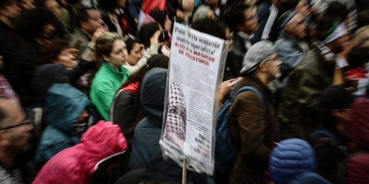 İsrail’in saldırıları, Latin Amerika ülkelerinde protesto edildi